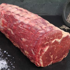 rolled rib of beef